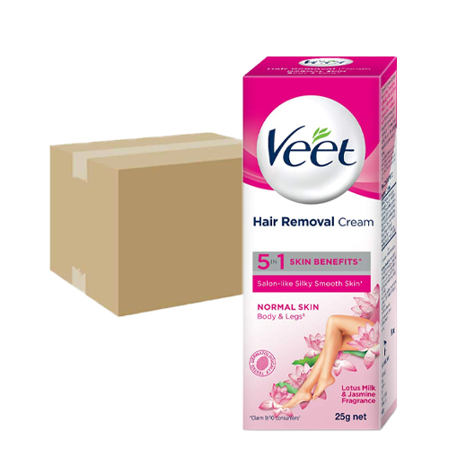 VEET SILK & FRESH HAIR REMOVAL CREAM 25g 1x3x8