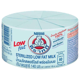 Bear Brand Sterilized Low-Fat Milk 140ml 1x6x16 / (Box)