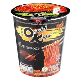 ®Mama Instant Cup Noodles Oriental Kitchen Hot Korea Flavour 80g / (단위)