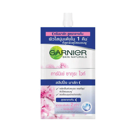 Garnier Sakura White Pinkish Glow Sleeping Mask 7ml / (Unit)