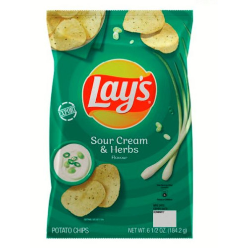 I1 Lay's sour cream & herbs 184.2g