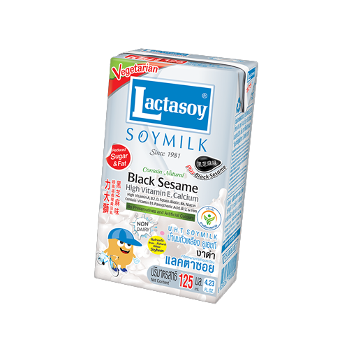 ®Lactasoy Soy Milk UHT Black Sesame 250ml