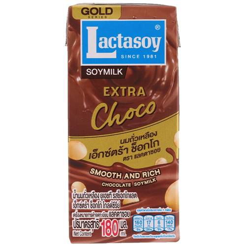 I1 Lactasoy Gold Series Soy Milk UHT Chocolate 180ml