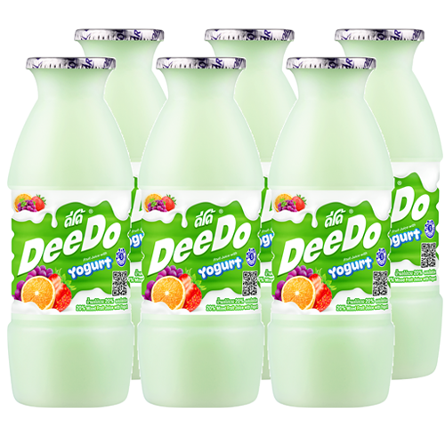 DeeDo Mixed Fruit Juice with Yoghurt 150ml 1x6