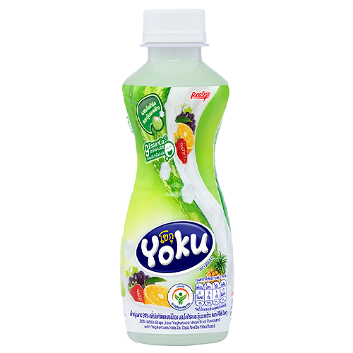 DeeDo Yoku Fruit Juice Mixed Fruit Flavoured with Yoghurt and Nata De Coco 230ml