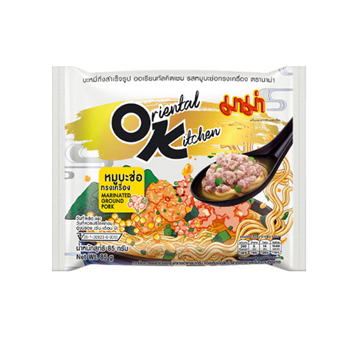 I1®Mama Instant Noodles Oriental Kitchen Marinated Ground Pork Flavour 85g