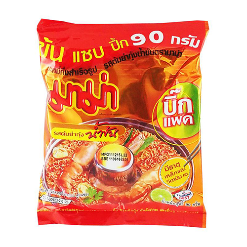 ®Mama Instant Noodles Shrimp Creamy Tom Yum Flavour Big Pack 95g 1x24