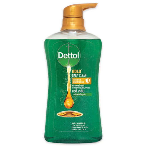 Dettol Gold Daily Clean Shower Gel 500ml