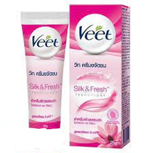 VEET SILK & FRESH HAIR REMOVAL CREAM 25g