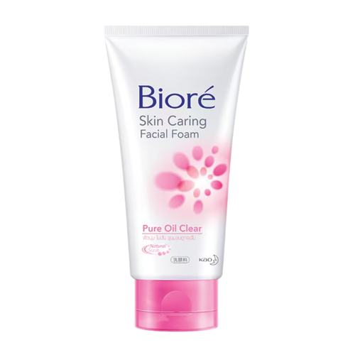 Biore ໂຟມຍິງ ບົວ Pure Oil Clear 100g