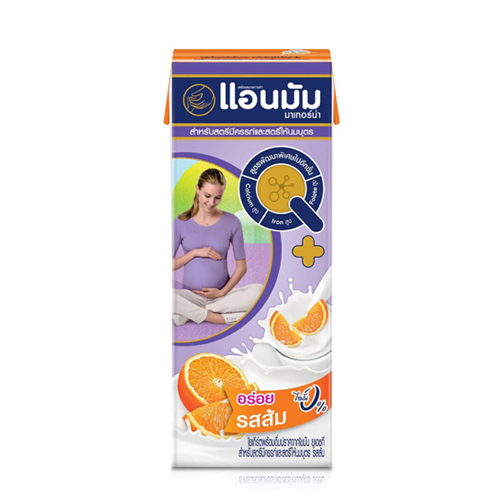 Anmum UHT Drinking Yoghurt Orange Flavor 180ml