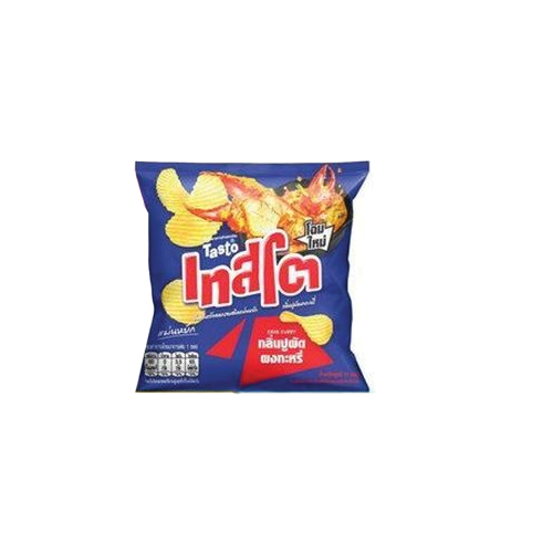 Tasto Potato Chips Crab Curry Flavored 11g