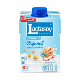 ®Lactasoy Soy Milk UHT Sweet Flavored 500ml / (หน่วย)