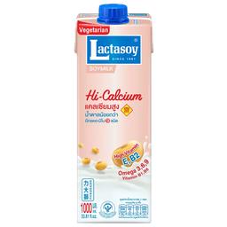 Lactasoy Soy Milk UHT Hi-Calcium 1000ml / (件)