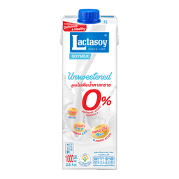 ®Lactasoy Soy Milk UHT Unsweetened Flavored 1000ml / (件)