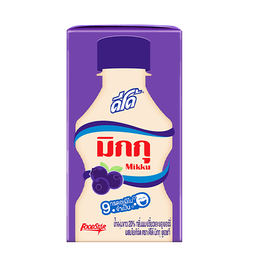 I1 ®DeeDo Mikku Fruit Juice Blueberry Flavoured with Yoghurt 115 ml / (단위)