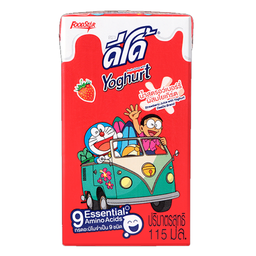 DeeDo Strawberry Juice with Yoghurt 115 ml / (件)