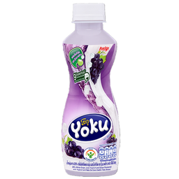 DeeDo Yoku Fruit Juice Grape Flavoured with Yoghurt and Nata De Coco 230ml / (단위)