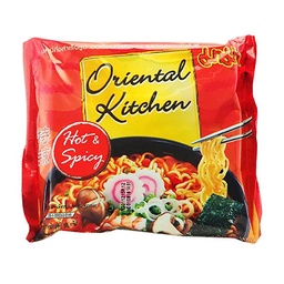 Mama Instant Noodles Oriental Kitchen Hot & Spicy Flavour 85g 1x4 / (Pack)