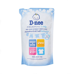 ®D-Nee Liquid Detergent White Refill 600 ml / (Unit)