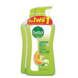 Dettol Hydrating Shower Gel Green 500ml 1x2 / (Pack)