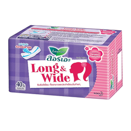 Laurier Daily Active Extra Long & White Sweet Sakura Scent 40p / (หน่วย)