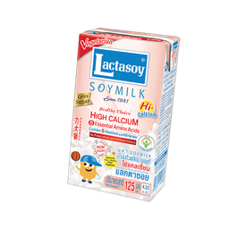 Lactasoy Soy Milk UHT Hi-Calcium 125ml / (หน่วย)