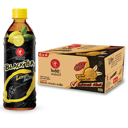 Oishi Black Tea Lemon 500ml 1x6x4 / (Box)