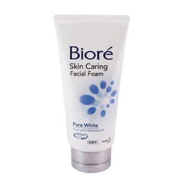 Biore ໂຟມຍິງ ເທົາ Pure White 100g / (หน่วย)