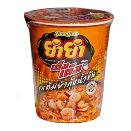 YumYum TemTem Instant Cup Noodles Tom Yum Kung Creamy Flavour 60g / (หน่วย)