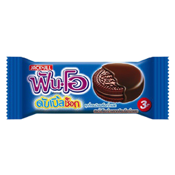 ®Jack&Jill Fun-O Doublechoc Chocolate Coated Cookies 23g / (Unit)