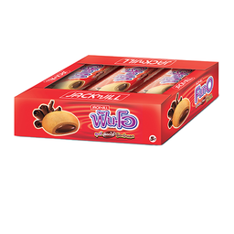 ®Jack&Jill Fun-O Cookies Filled Chocolate 25g 1x12 / (Pack)